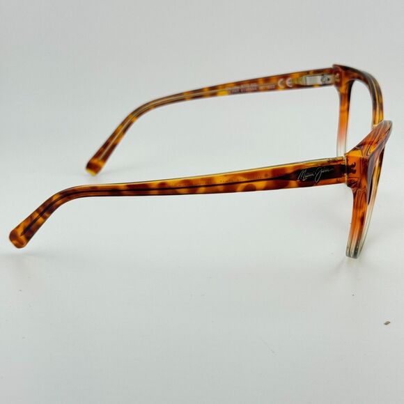 MAUI JIM OLU OLU MJ537-10A Italy Brown Tortoise Sunglasses Frame 57-17-140 12845